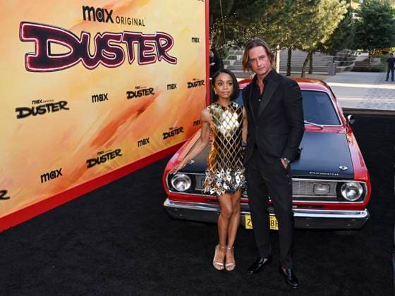 May 8, 2025, Universal City, California, USA: Rachel Hilson and Josh Holloway attend the Los Angeles Premiere Of HBO Original Series Duster Universal City USA - ZUMAb173 20250508_aap_b173_056 Copyright: xBillyxBennightx