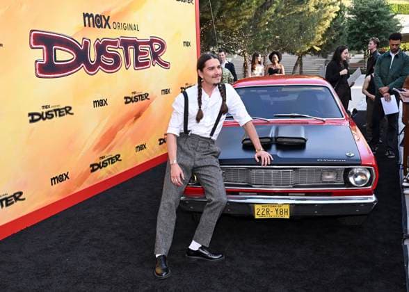 May 8, 2025, Universal City, California, USA: Asivak Koostachin attends the Los Angeles Premiere Of HBO Original Series Duster Universal City USA - ZUMAb173 20250508_aap_b173_058 Copyright: xBillyxBennightx