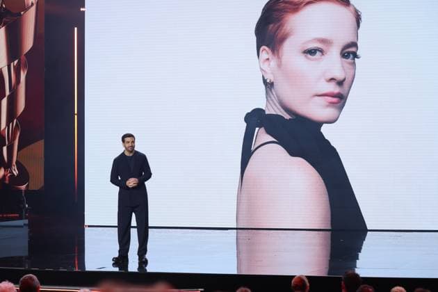 Elyas M˜Barek Laudator BESTE WEIBLICHE NEBENROLLE bei Verleihung DEUTSCHER FILMPREIS 2025 in Berlin Copyright: xEventpressxFuhrx