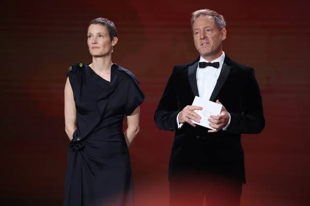 Florian Gallenberger und Vicky Krebs bei Verleihung DEUTSCHER FILMPREIS 2025 in Berlin Copyright: xEventpressxFuhrx