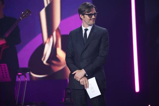 Sam Riley Laudator:innen BESTE KAMERA BILDGESTALTUNG bei Verleihung DEUTSCHER FILMPREIS 2025 in Berlin Copyright: xEventpressxFuhrx