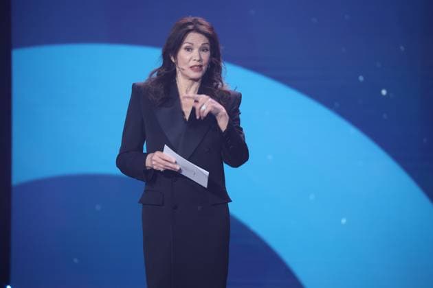Iris Berben Laudatorin BESTER DOKUMENTARFILM bei Verleihung DEUTSCHER FILMPREIS 2025 in Berlin Copyright: xEventpressxFuhrx
