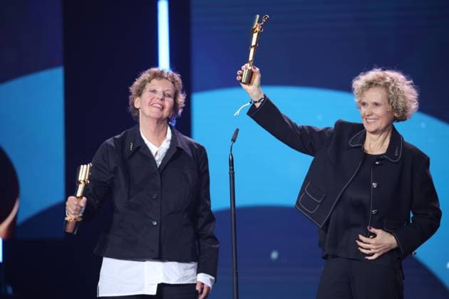 Iris Berben und PETRA KELLY ACT NOW! Produktion: Birgit Schulz âˆ™ Bildersturm Filmproduktion Regie: Doris Metz BESTER DOKUMENTARFILM bei Verleihung DEUTSCHER FILMPREIS 2025 in Berlin Copyright: xEventpressxFuhrx