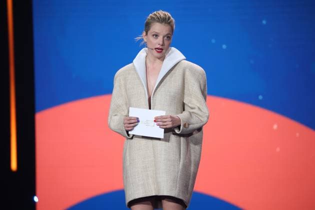Jella Haase Laudatorin BESTER Kinderfilm bei Verleihung DEUTSCHER FILMPREIS 2025 in Berlin Copyright: xEventpressxFuhrx