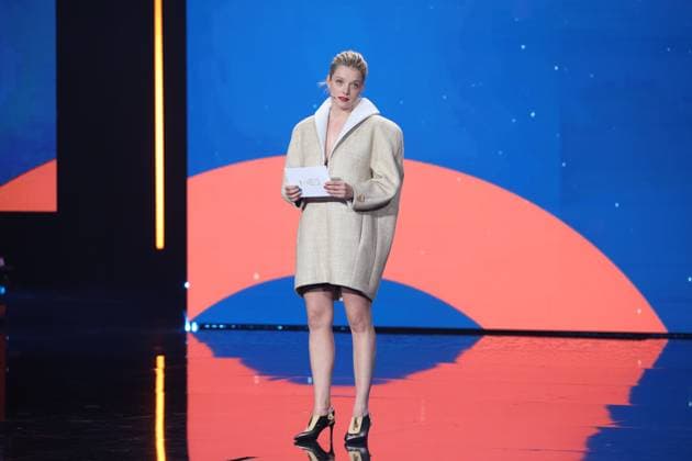 Jella Haase Laudatorin BESTER Kinderfilm bei Verleihung DEUTSCHER FILMPREIS 2025 in Berlin Copyright: xEventpressxFuhrx