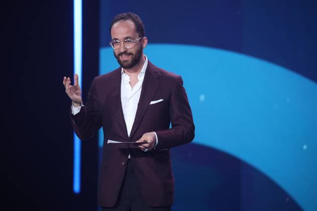 Igor Levit Laudator BESTE FILMMUSIK bei Verleihung DEUTSCHER FILMPREIS 2025 in Berlin Copyright: xEventpressxFuhrx