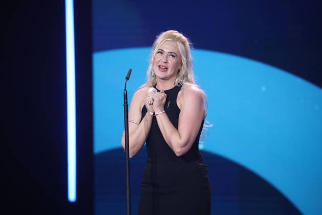 Dascha Dauenhauer Â· ISLANDS BESTE FILMMUSIK bei Verleihung DEUTSCHER FILMPREIS 2025 in Berlin Copyright: xEventpressxFuhrx