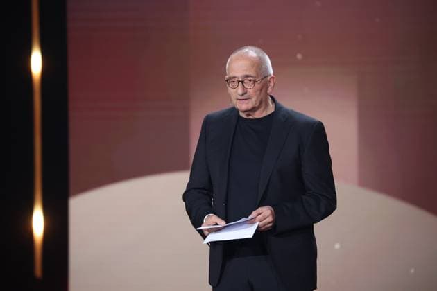 Dominik Graf Laudator 1 EHRENPREIS bei Verleihung DEUTSCHER FILMPREIS 2025 in Berlin Copyright: xEventpressxFuhrx