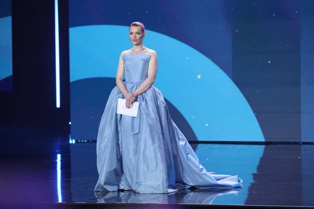 Karoline Herfurth Laudatorin BESTES SZENENBILD bei Verleihung DEUTSCHER FILMPREIS 2025 in Berlin Copyright: xEventpressxFuhrx