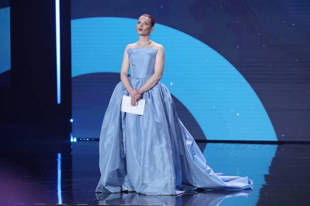 Karoline Herfurth Laudatorin BESTES SZENENBILD bei Verleihung DEUTSCHER FILMPREIS 2025 in Berlin Copyright: xEventpressxFuhrx