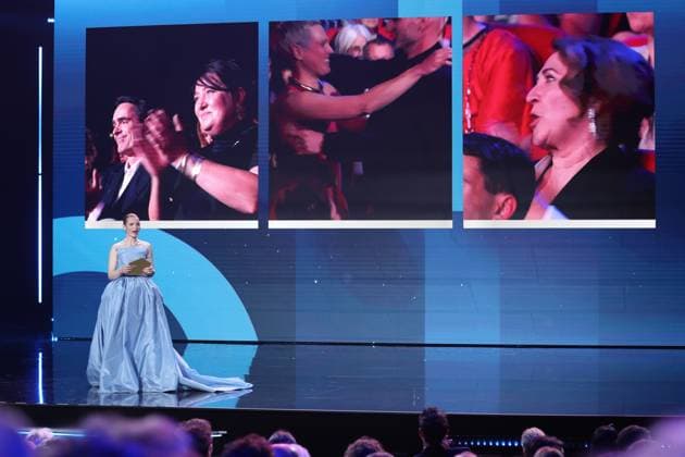 Karoline Herfurth Laudatorin BESTES SZENENBILD bei Verleihung DEUTSCHER FILMPREIS 2025 in Berlin Copyright: xEventpressxFuhrx