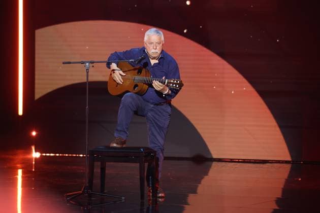Wolf Biermann bei Verleihung DEUTSCHER FILMPREIS 2025 in Berlin Copyright: xEventpressxFuhrx