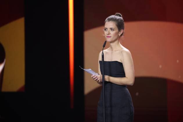 Liv Lisa Fries Â· IN LIEBE, EURE HILDE BESTE WEIBLICHE HAUPTROLLE bei Verleihung DEUTSCHER FILMPREIS 2025 in Berlin Copyright: xEventpressxFuhrx