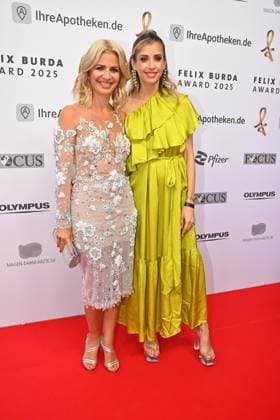 Susan Sideropoulos und Cathy Hummels beim Felix Burda Award am 9.05.2025 in Berlin Felix Burda Award 2025 in Berlin