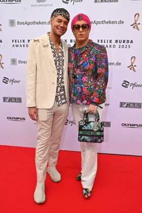 Marcell Damaschke und Julian F.M. Stoeckel beim Felix Burda Award am 9.05.2025 in Berlin Felix Burda Award 2025 in Berlin