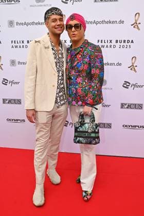 Marcell Damaschke und Julian F.M. Stoeckel beim Felix Burda Award am 9.05.2025 in Berlin Felix Burda Award 2025 in Berlin