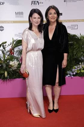 Annalena Baerbock und Duezen Tekkal bei der Deutscher Filmpreis Verleihung am 9.05.2025 in Berlin Deutscher Filmpreis 2025 in Berlin