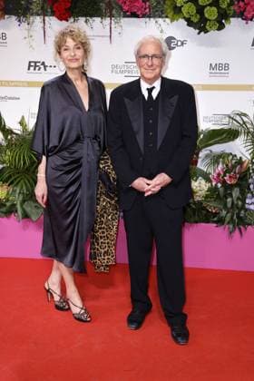 Franziska Schlattner und August Zirner bei der Deutscher Filmpreis Verleihung am 9.05.2025 in Berlin Deutscher Filmpreis 2025 in Berlin