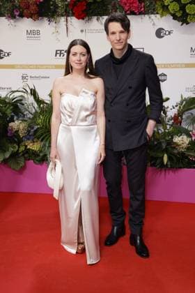 Alice Dwyer und Sabin Tambrea bei der Deutscher Filmpreis Verleihung am 9.05.2025 in Berlin Deutscher Filmpreis 2025 in Berlin