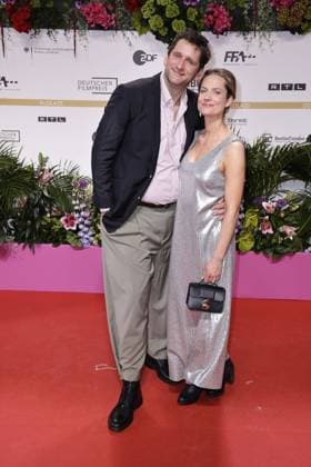 Sebastian Schwarz und Marie Burchard bei der Deutscher Filmpreis Verleihung am 9.05.2025 in Berlin Deutscher Filmpreis 2025 in Berlin