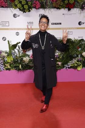 Mo Asumang bei der Deutscher Filmpreis Verleihung am 9.05.2025 in Berlin Deutscher Filmpreis 2025 in Berlin