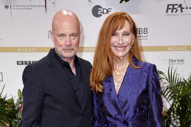 Christian Berkel und Andrea Sawatzki bei der Deutscher Filmpreis Verleihung am 9.05.2025 in Berlin Deutscher Filmpreis 2025 in Berlin