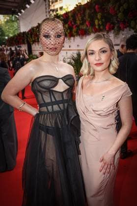 Verleihung DEUTSCHER FILMPREIS 2025 in Berlin Helena Zengel und Emma Drogunova Emma Nova auf dem Roten Teppich bei der Verleihung der Lola - Deutscher Filmpreis 2025 im Theater am Potsdamer Platz in Berlin Datum: 10.05.2025 Copyright: xEventpressx