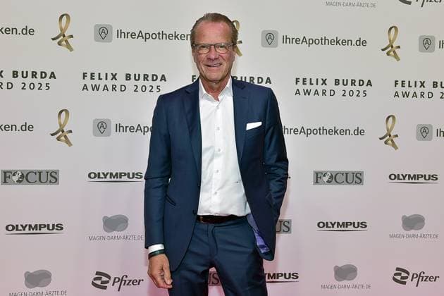 20. FELIX BURDA AWARD 2025 in Berlin Jochen Beckmann, GF, Funke Zeitschriften, Funke Medien Mediengruppe beim bedeutesten Event Prävention verbindet uns... zum 20. Mal die Felix Burda Awards verliehen. Die Felix Burda Stiftung zeichnet herausragendes Engagement und wegweisende Forschung im Bereich der Darmkrebsprävention aus in Berlin, am 09.05.2025