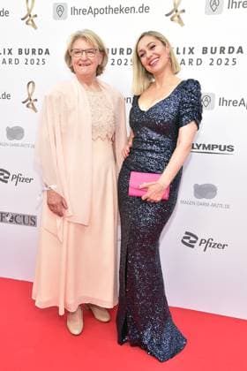 20. FELIX BURDA AWARD 2025 in Berlin Geschäftsführerinnen Prof. Dr. Heidrun M. Thais und Dr. Sabine Markmiller beim bedeutesten Event Prävention verbindet uns... zum 20. Mal die Felix Burda Awards verliehen. Die Felix Burda Stiftung zeichnet herausragendes Engagement und wegweisende Forschung im Bereich der Darmkrebsprävention aus in Berlin, am 09.05.2025