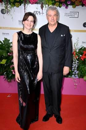 Martina Gedeck und Markus Imboden bei der 75. Verleihung des Deutschen Filmpreises 2025 im Theater am Potsdamer Platz. Berlin, 09.05.2025