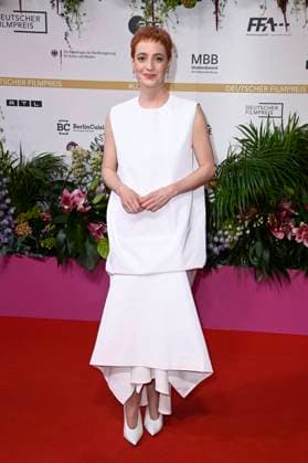 Leonie Benesch bei der 75. Verleihung des Deutschen Filmpreises 2025 im Theater am Potsdamer Platz. Berlin, 09.05.2025