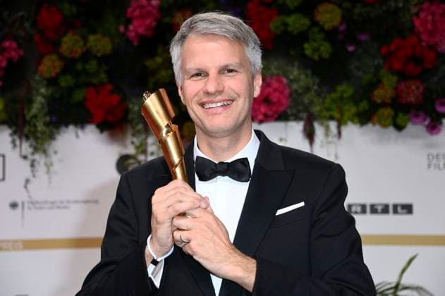Markus Förderer bei der 75. Verleihung des Deutschen Filmpreises 2025 im Theater am Potsdamer Platz. Berlin, 09.05.2025