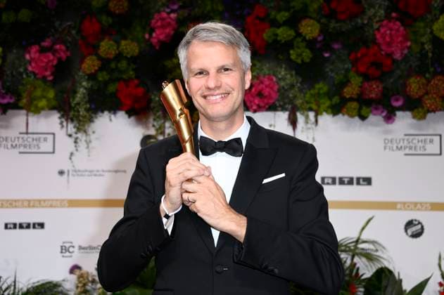 Markus Förderer bei der 75. Verleihung des Deutschen Filmpreises 2025 im Theater am Potsdamer Platz. Berlin, 09.05.2025