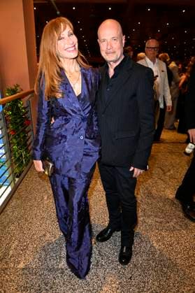 Andrea Sawatzki und Christian Berkel bei der 75. Verleihung des Deutschen Filmpreises 2025 im Theater am Potsdamer Platz. Berlin, 09.05.2025