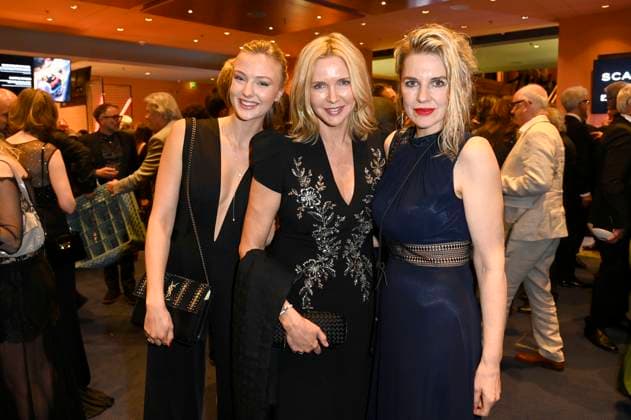 Lilly Krug, Veronica Ferres und Pamela Fischer bei der 75. Verleihung des Deutschen Filmpreises 2025 im Theater am Potsdamer Platz. Berlin, 09.05.2025