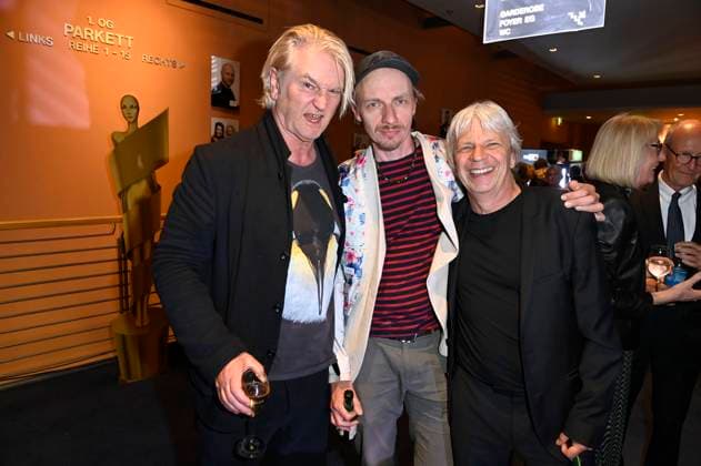 Detlev Buck, Dietrich Brüggemann und Andreas Dresen bei der 75. Verleihung des Deutschen Filmpreises 2025 im Theater am Potsdamer Platz. Berlin, 09.05.2025