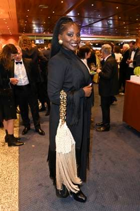Nikeata Thompson bei der 75. Verleihung des Deutschen Filmpreises 2025 im Theater am Potsdamer Platz. Berlin, 09.05.2025