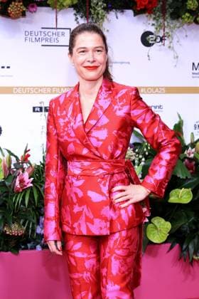 09.05.2025, Meike Droste bei der 75. Verleihung Deutscher Filmpreis, 2025, in Berlin, Roter Teppich, Berlin Deutschland, Germany
