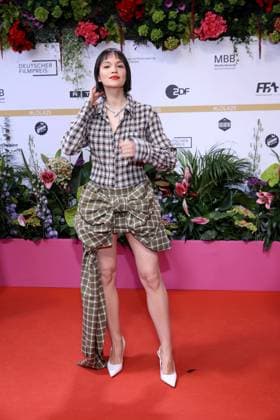 09.05.2025, Luise Befort bei der 75. Verleihung Deutscher Filmpreis, 2025, in Berlin, Roter Teppich, Berlin Deutschland, Germany