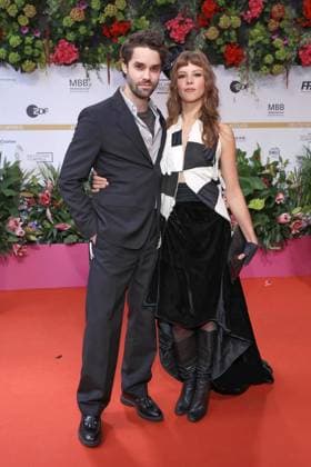 09.05.2025, Max Befort und Lilja van der Zwaag bei der 75. Verleihung Deutscher Filmpreis, 2025, in Berlin, Roter Teppich, Berlin Deutschland, Germany
