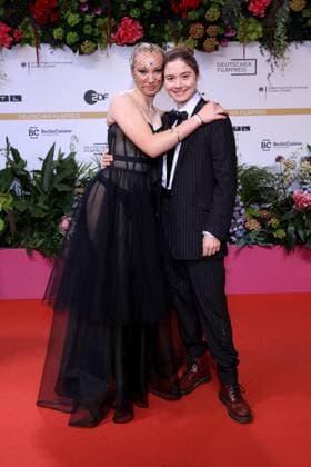 09,05.2025, Helena Zingel, Schiller, bei der 75. Verleihung Deutscher Filmpreis, 2025, in Berlin, Roter Teppich, Berlin Deutschland, Germany