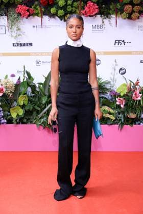 09.05.2025, Larissa Sirah Herden bei der 75. Verleihung Deutscher Filmpreis, 2025, in Berlin, Roter Teppich, Berlin Deutschland, Germany