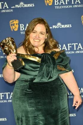Bilder des Jahres 2025, Entertainment 05 Mai Entertainment Themen der Woche KW19 Entertainment Bilder des Tages BAFTA TV Awards, Winners, London, UK, 11 May 2025. London, UK, 11 May 2025. Jessica Gunning, winner of the Supporting Actress Award for Baby Reindeer , on the Winners Carpet at the BAFTA Television Awards with P&O Cruises at the Royal Festival Hall, London, UK., Credit:Lee Floyd Avalon UK, London, Royal Festival Hall  Copyright: xLeexFloydx xAvalonx 0998023807