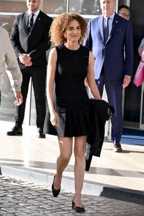 Cannes, 78th Cannes Film Festival 2025. Personalities arrivals at Hotel Martinez in Cannes Cannes, 78th Cannes Film Festival 2025. Personalities arrivals at Hotel Martinez in Cannes In the photo: Jury member, Leila Slimani Cannes France  Copyright: xIPA ABACAx