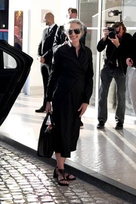 Cannes, 78th Cannes Film Festival 2025. Personalities arrivals at Hotel Martinez in Cannes In the photo: Andie MacDowell  Copyright: xMangiarotti Ipax xipa-agency.netx xPoolxPhotoxEventsx05x IPA_Agency_IPA57587658