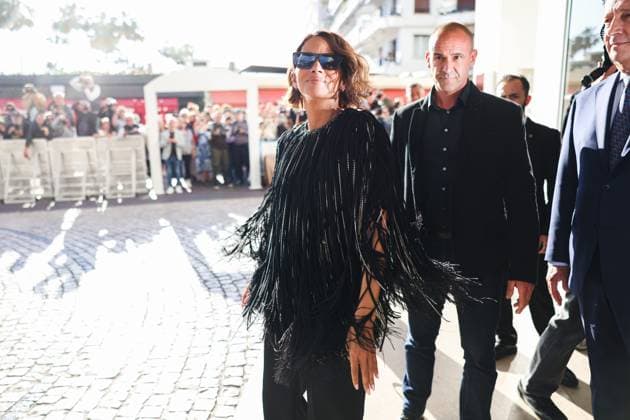 FESTIVAL DE CANNES 2025 FESTIVAL DE CANNES 2025 PHOTOPQR NICE MATIN Sebastien Botella CANNES 12 05 2025 Arrival of the jury in front of the Äôhotel Martinez in Cannes before the opening of the Cannes Film Festival, Monday 12 May 2025 Halle Berry 78th international Cannes film festival takes place may 13th to 24th 2025 CANNES France  Copyright: xPHOTOPQR NICExMATIN MAXPPPxSebastienxBotellax 20250512NIM1568 20250512NIM1568