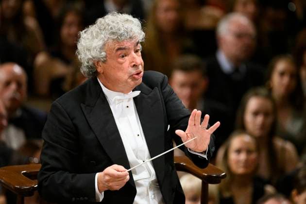 Chief Conductor Semyon Bychkov conducts Bedrich Smetana s My Country performed by Czech Philharmonic Orchestra during opening concert of 80th international music festival Prague Spring, in Prague, Czech Republic, May 12, 2025. (CTKxPhoto MichalxKamaryt) CTKPhotoP2025051208085  CTKPhotoP2025051208085