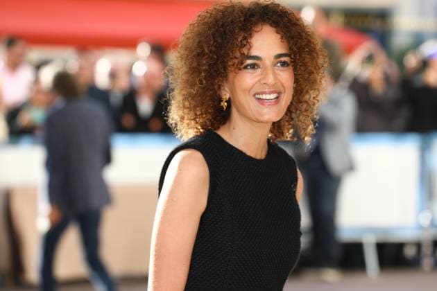 May 12, 2025, Cannes, Cote D azur, France: Jury member LEILA SLIMANI poses for photos ahead of the official Jury Dinner of the 78th Annual Cannes Film Festival in Cannes, France Cannes France - ZUMAc179 20250512_zep_c179_063 Copyright: xMickaelxChavetx