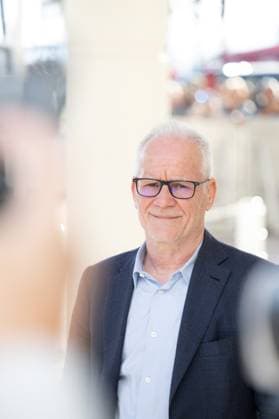 Cannes Jury Diner Thierry Frémaux attends the 2025 Jury Dinner ahead of the 78th annual Cannes Film Festival at on May 12, 2025 in Cannes, France. Photo by Shootpix ABACAPRESS.COM Cannes France  Copyright: xShootpix ABACAx