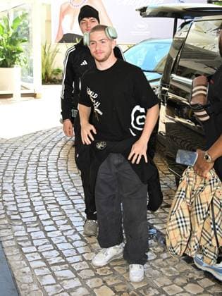 Cannes, 78th Cannes Film Festival 2025 - day 1 - Arrivals at the Hotel Martinez Pictured; Mischu raps  Copyright: xManuelexMangiarottix xipa-agency.netx xPoolxPhotoxEventsx05x IPA_Agency_IPA57613673